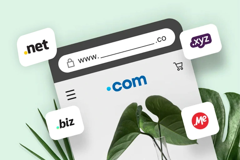 850+ Domain Extensions